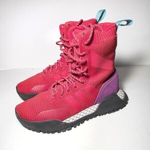 Men's Adidas Atric SHW 675001 Ortholite Red Multi-Color Sneakers Sz 5.5 US